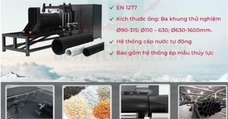 Thiết bị kiểm tra độ rò rỉ ống nhựa